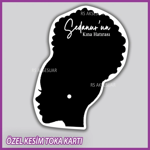 Lastik Toka Kartı -Nikah, Nişan, Kına Hatırası -TK38