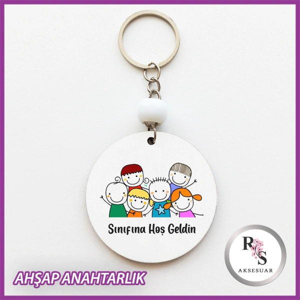Öğretmenden Öğrenciye Hediyelik Anahtarlık -UV130