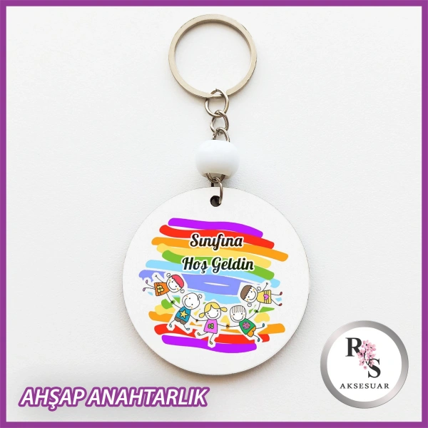 Öğretmenden Öğrenciye Hediyelik Anahtarlık -UV131