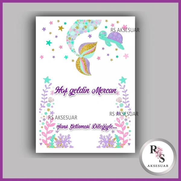 Şans Bileklik İsim Kartı -BK059