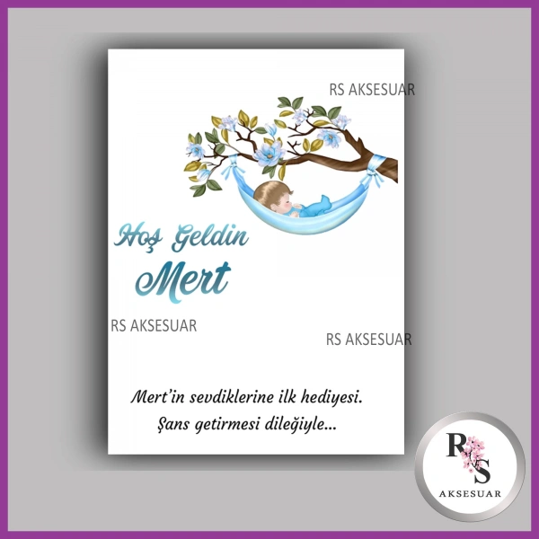 Şans Bileklik İsim Kartı -BK062