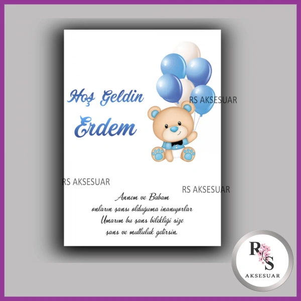 Şans Bileklik İsim Kartı -BK071