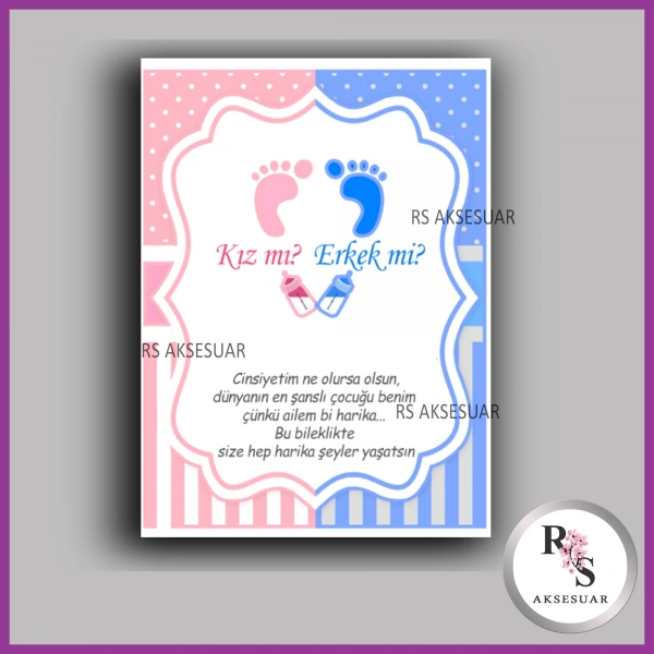 Şans Bileklik İsim Kartı -BK082