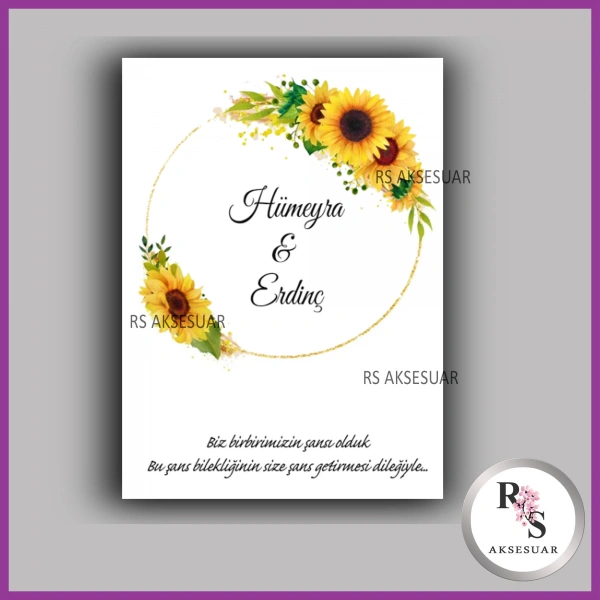 Şans Bileklik İsim Kartı -BK088