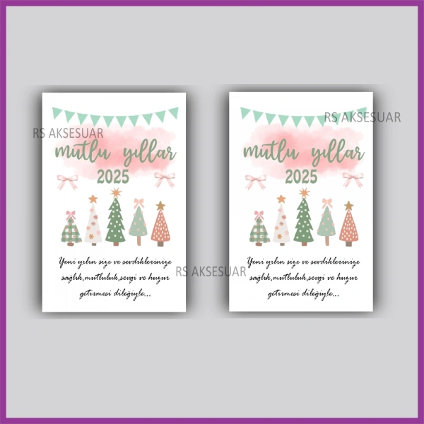 Yılbaşı Kartları - Yeni Yıl Hediye Kartı