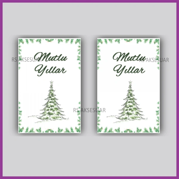 Yılbaşı Kartları - Yeni Yıl Hediye Kartı