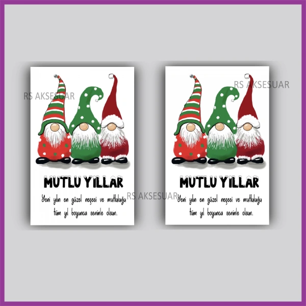 Yılbaşı Kartları - Yeni Yıl Hediye Kartı