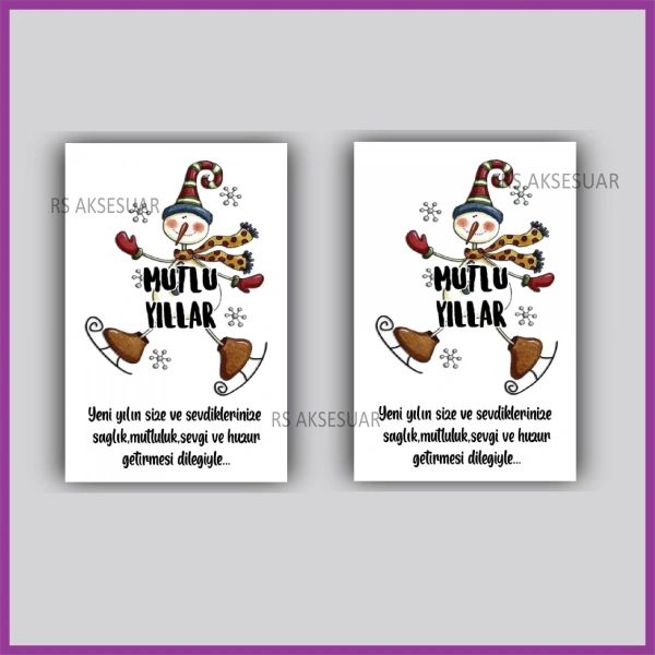 Yılbaşı Kartları - Yeni Yıl Hediye Kartı