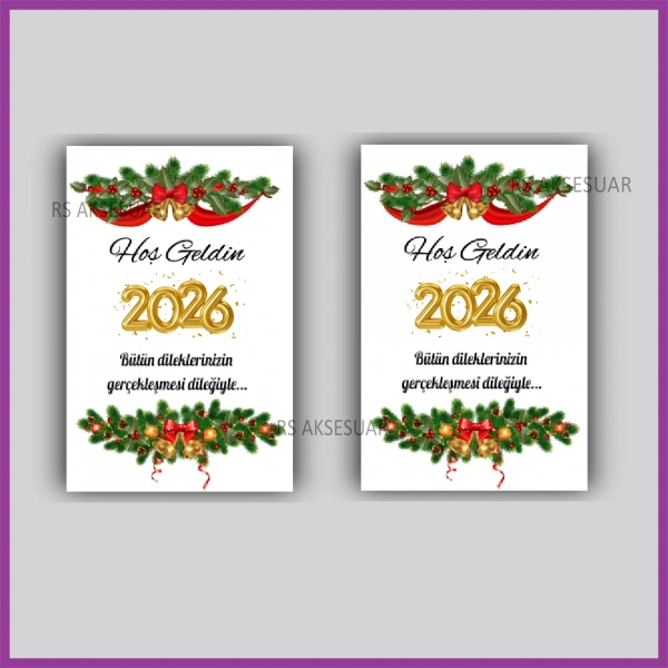 Yılbaşı Kartları - Yeni Yıl Hediye Kartı