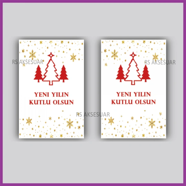 Yılbaşı Kartları - Yeni Yıl Hediye Kartı
