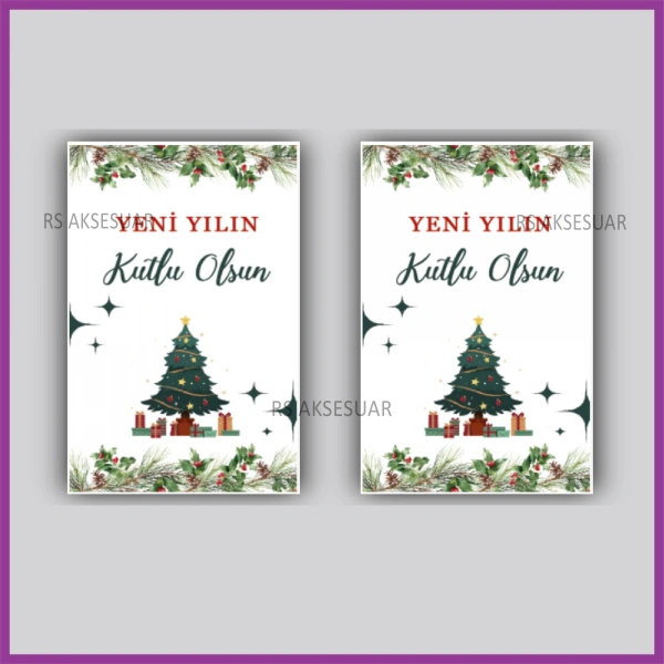 Yılbaşı Kartları - Yeni Yıl Hediye Kartı