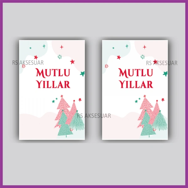 Yılbaşı Kartları - Yeni Yıl Hediye Kartı