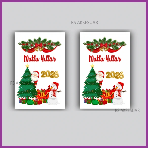 Yılbaşı Kartları - Yeni Yıl Hediye Kartı