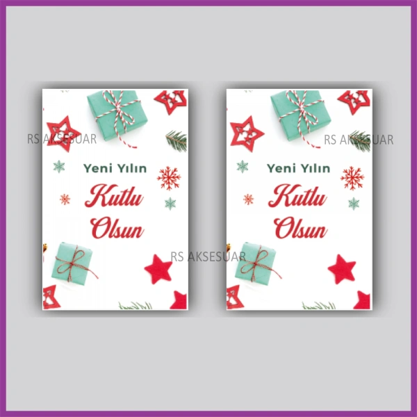 Yılbaşı Kartları - Yeni Yıl Hediye Kartı