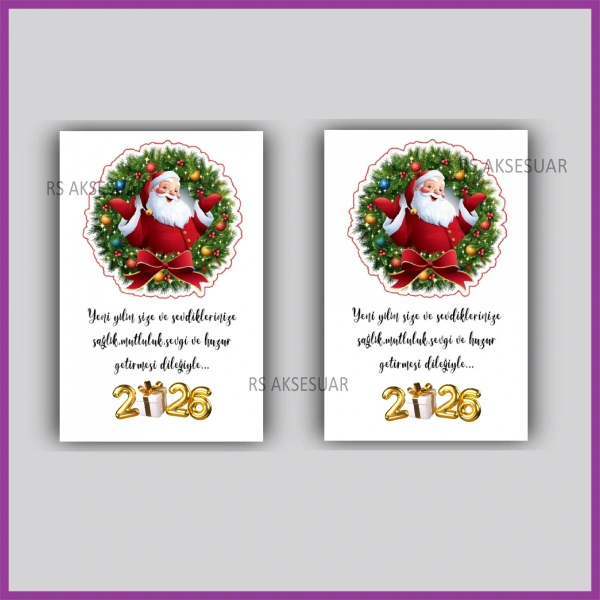 Yılbaşı Kartları - Yeni Yıl Hediye Kartı