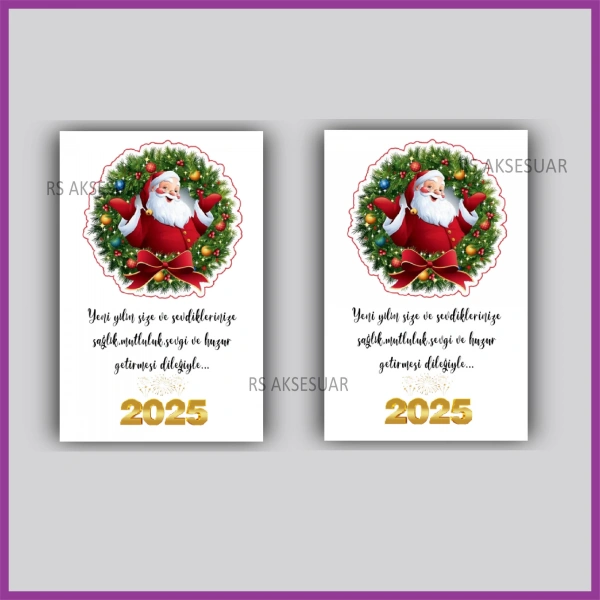 Yılbaşı Kartları - Yeni Yıl Hediye Kartı