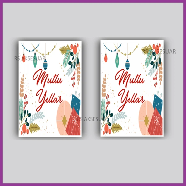 Yılbaşı Kartları - Yeni Yıl Hediye Kartı