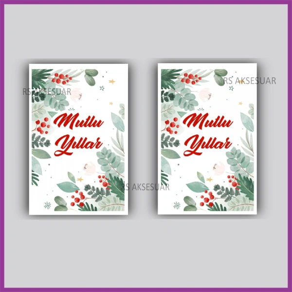 Yılbaşı Kartları - Yeni Yıl Hediye Kartı