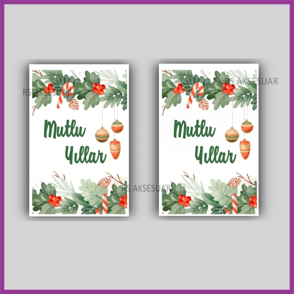 Yılbaşı Kartları - Yeni Yıl Hediye Kartı