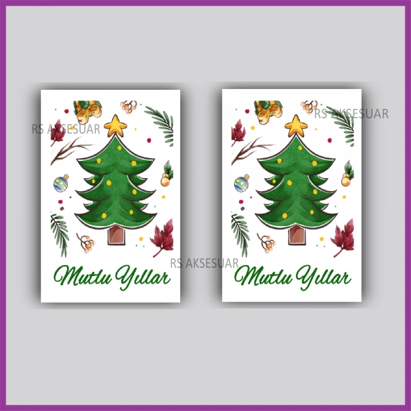 Yılbaşı Kartları - Yeni Yıl Hediye Kartı