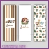 10 adet Sargılı Bebek Çikolata İsim Etiketi - Yapışkanlı Sticker -CE145
