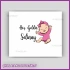 Bebek Çikolatası Kutu Etiketi - Yapışkanlı Sticker -CE205
