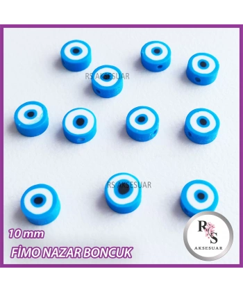 Fimo Boncuk - Nazar Boncuğu -1 dizi