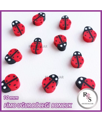 Fimo Boncuk - Uğur Böceği -1 dizi