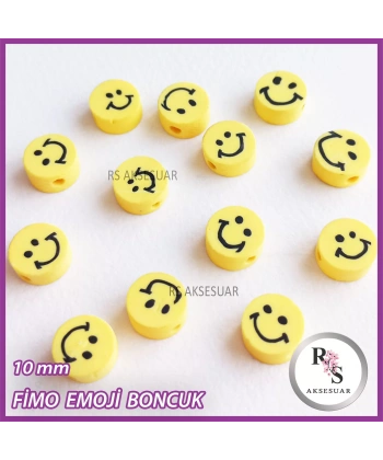 Fimo Boncuk - Emoji -1 dizi