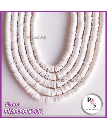 6 mm Fimo Boncuk -1 dizi