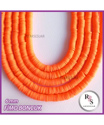 6 mm Fimo Boncuk -1 dizi