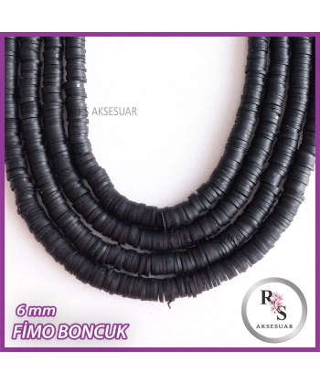 6 mm Fimo Boncuk -1 dizi