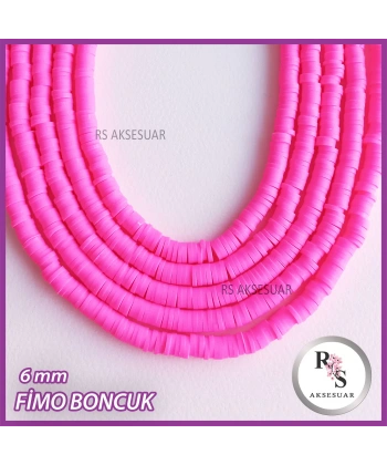 6 mm Fimo Boncuk -1 dizi