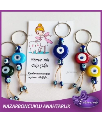 Bebek Şekeri Nazar Boncuğu Anahtarlık - BB055