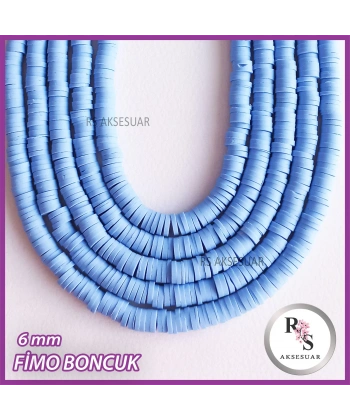 6 mm Fimo Boncuk -1 dizi