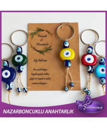 Nikah Şekeri | Kına | Nişan | Söz Hediyeliği Anahtarlık - NS006