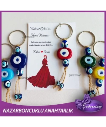 Nikah Şekeri | Kına | Nişan | Söz Hediyeliği Anahtarlık - NS008