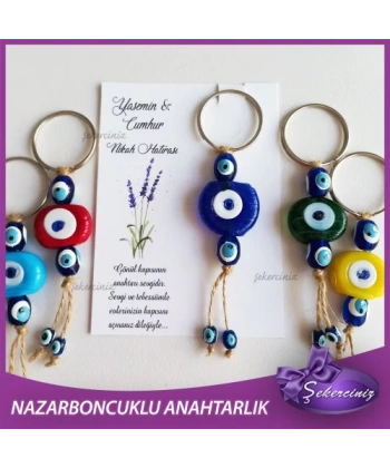 Nikah Şekeri | Kına | Nişan | Söz Hediyeliği Anahtarlık - NS010