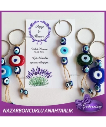 Nikah Şekeri | Kına | Nişan | Söz Hediyeliği Anahtarlık - NS015