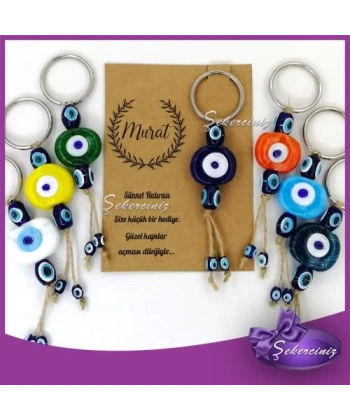 Sünnet Şekeri Nazar Boncuğu Anahtarlık - SS003