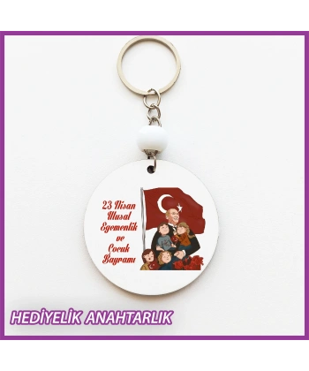23 Nisan Çocuk Bayramı Temalı Anahtarlık - ÇB05
