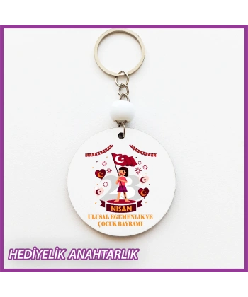 23 Nisan Çocuk Bayramı Temalı Anahtarlık - ÇB19