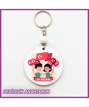 23 Nisan Çocuk Bayramı Temalı Anahtarlık - ÇB33