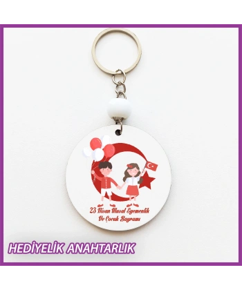 23 Nisan Çocuk Bayramı Temalı Anahtarlık - ÇB38