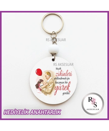 24 Kasım Öğretmen Günü Hediyelik Anahtarlık -UV138