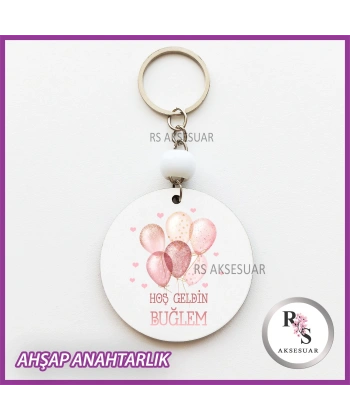 Balon Baskılı Anahtarlık -uv81