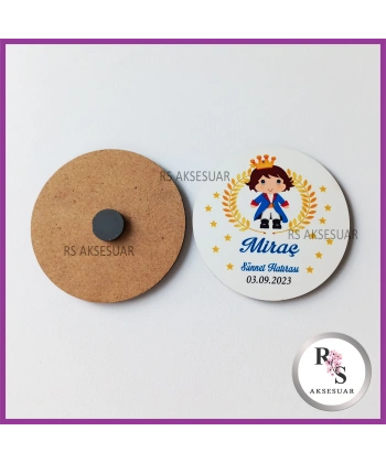 Baskılı Ahşap Sünnet Hediyelik -uv54