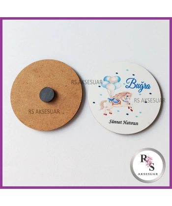 Baskılı Ahşap Sünnet Hediyelik -uv57