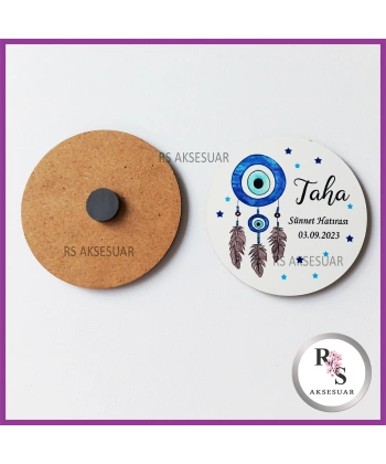 Baskılı Ahşap Sünnet Hediyelik -uv58