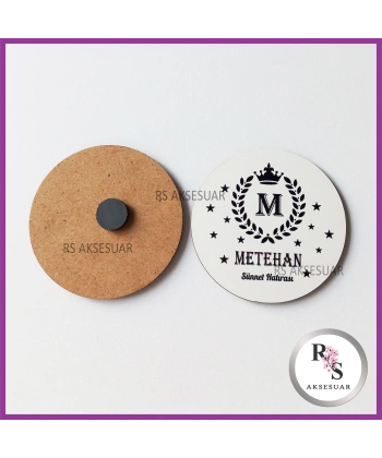 Baskılı Ahşap Sünnet Hediyelik -uv59